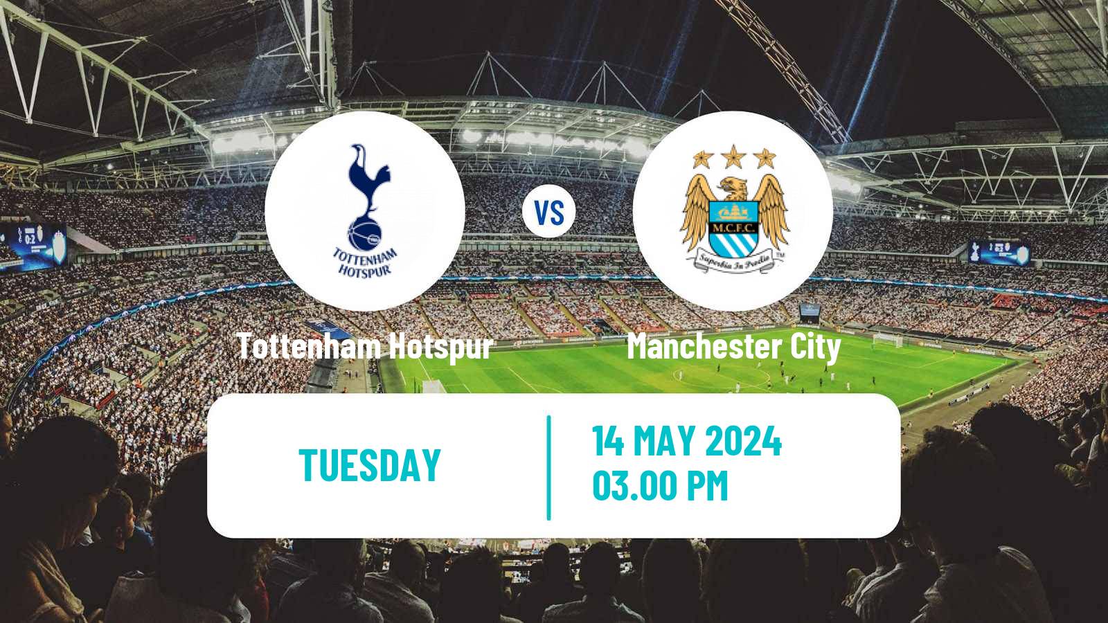 Soccer English Premier League Tottenham Hotspur - Manchester City
