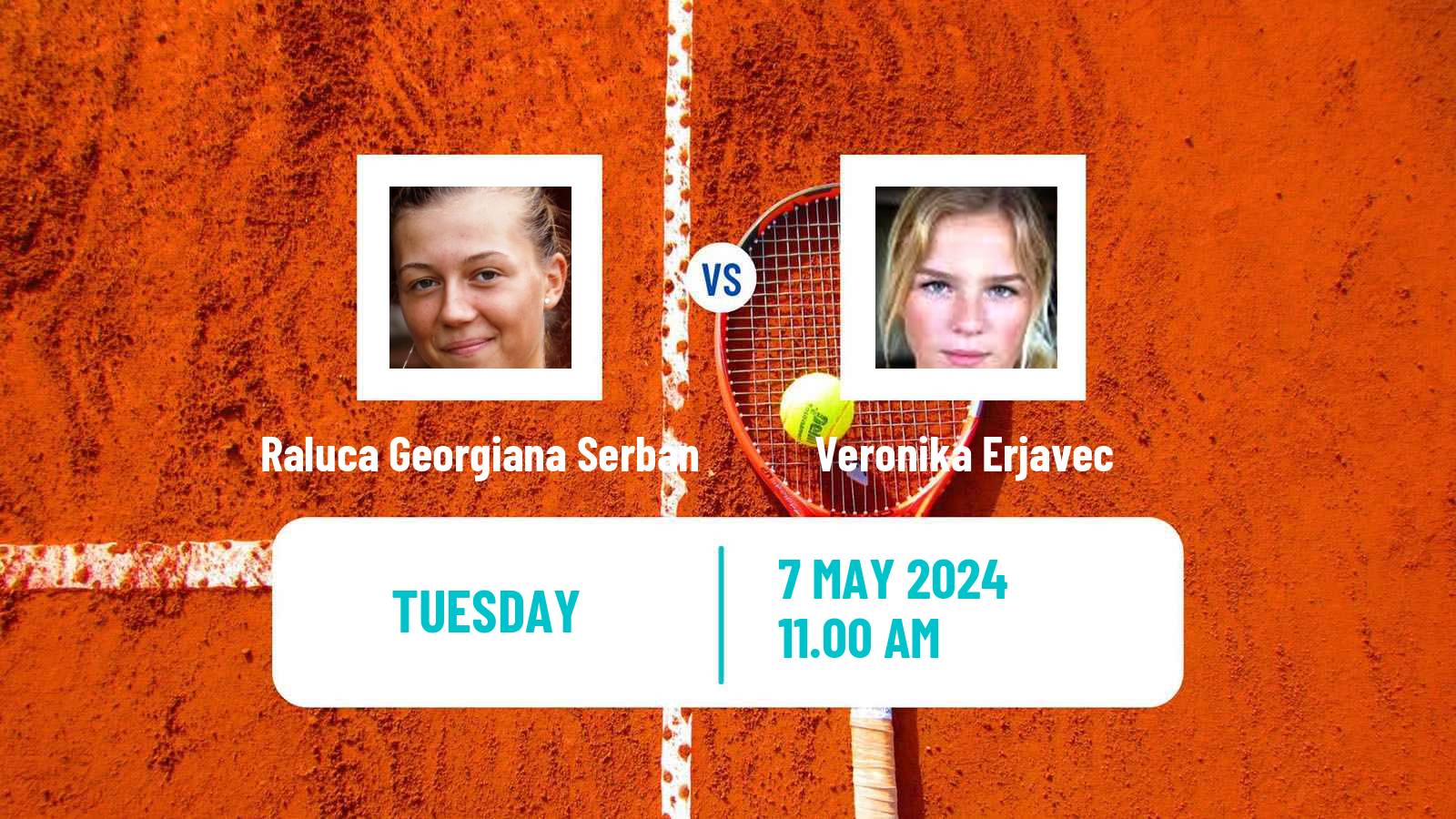 Tennis ITF W75 Trnava 2 Women Raluca Georgiana Serban - Veronika Erjavec