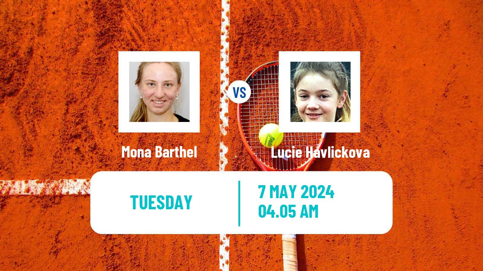 Tennis ITF W75 Trnava 2 Women Mona Barthel - Lucie Havlickova