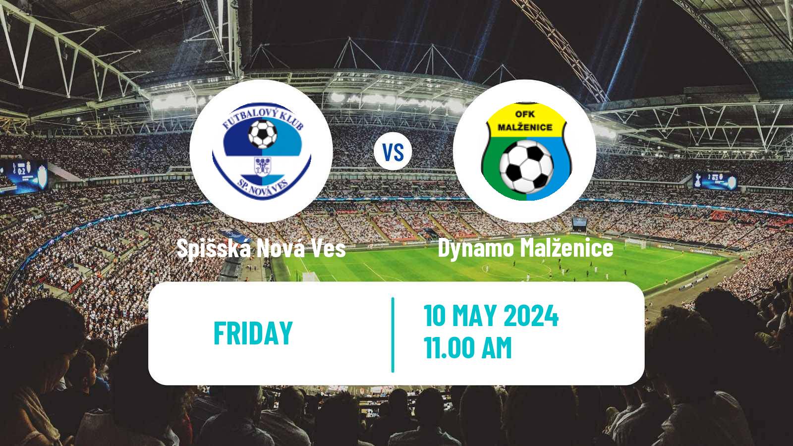 Soccer Slovak 2 Liga Spišská Nová Ves - Dynamo Malženice