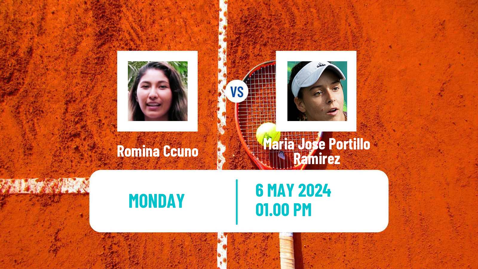 Tennis ITF W35 Sopo Women Romina Ccuno - Maria Jose Portillo Ramirez