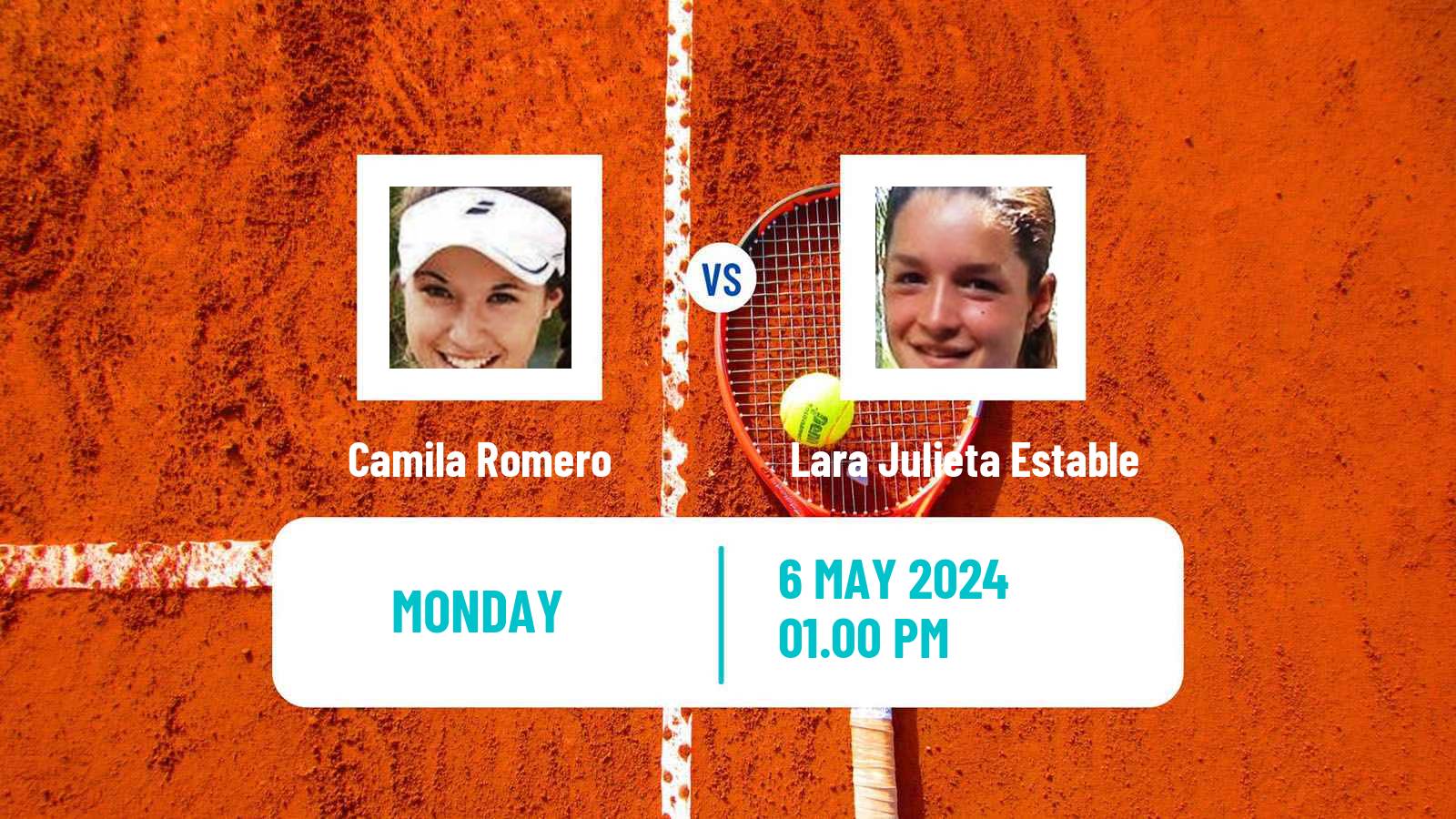 Tennis ITF W35 Sopo Women Camila Romero - Lara Julieta Estable