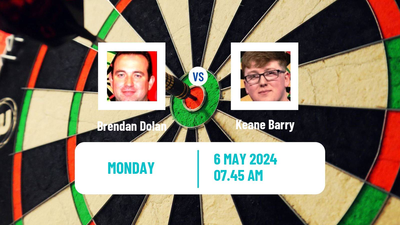 Darts Players Championship 9 Brendan Dolan - Keane Barry