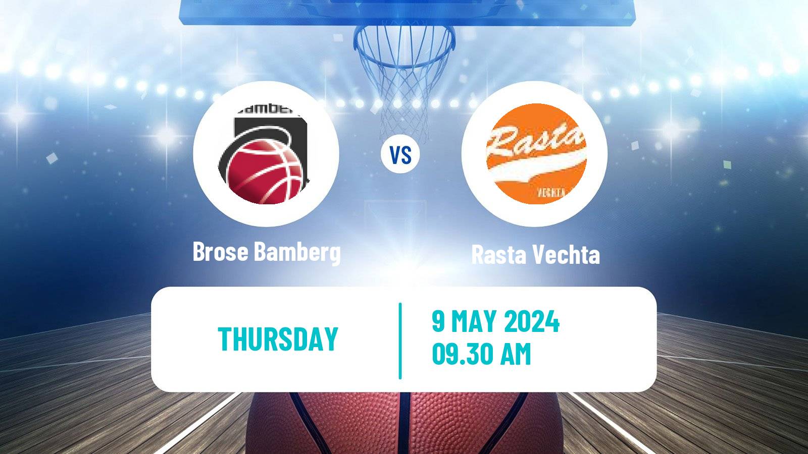 Basketball German BBL Brose Bamberg - Rasta Vechta