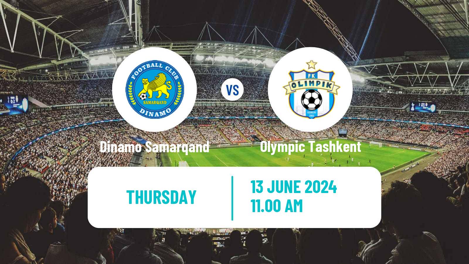 Soccer Uzbek League Dinamo Samarqand - Olympic Tashkent