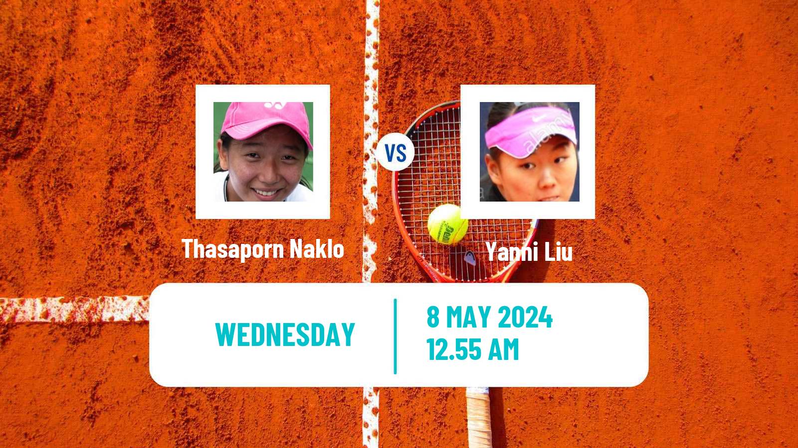 Tennis ITF W75 Luan Women Thasaporn Naklo - Yanni Liu