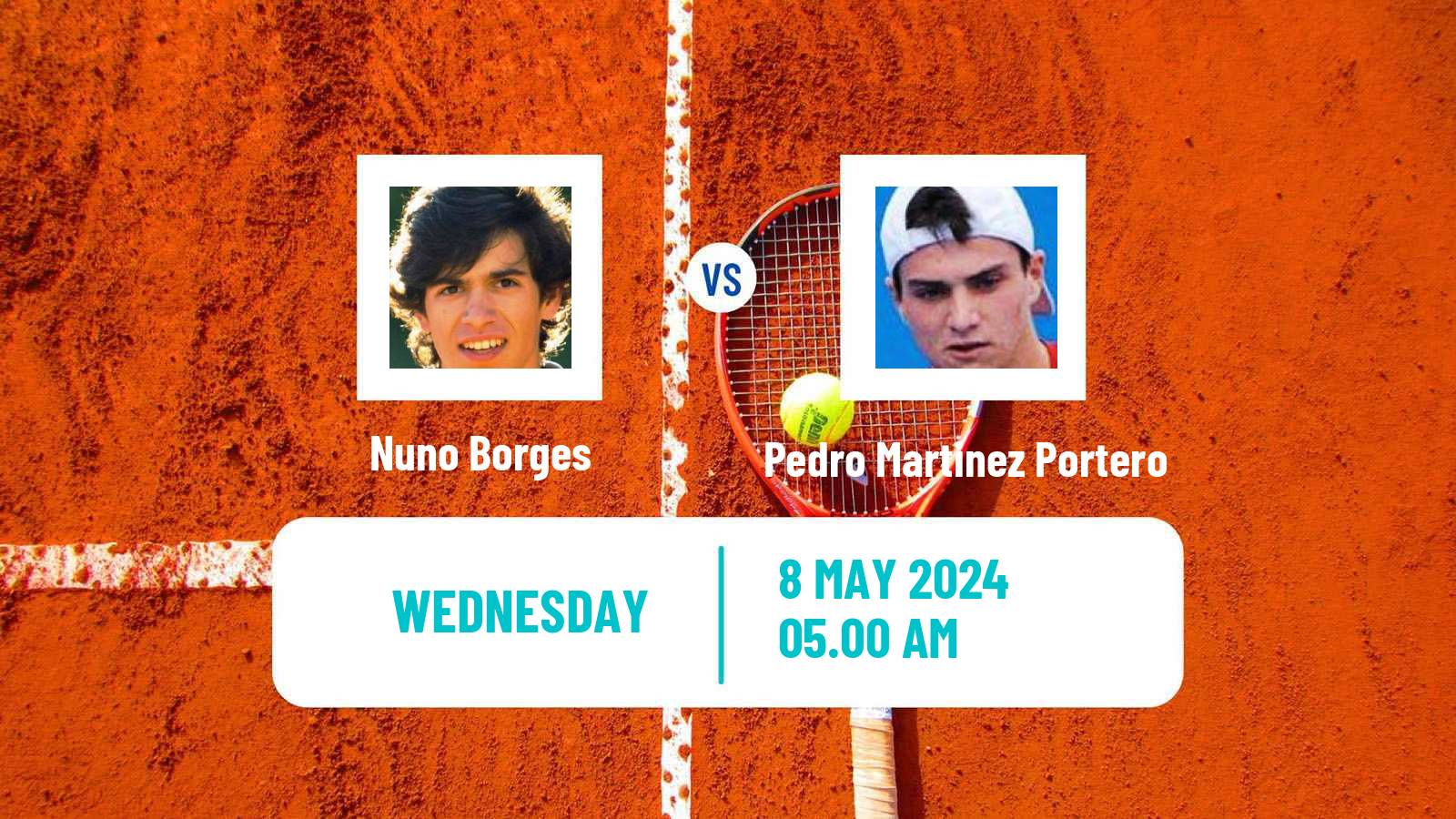 Tennis ATP Roma Nuno Borges - Pedro Martinez Portero