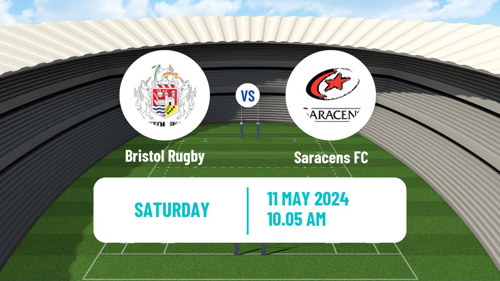 Rugby union English Premiership Rugby Bristol Rugby - Saracens