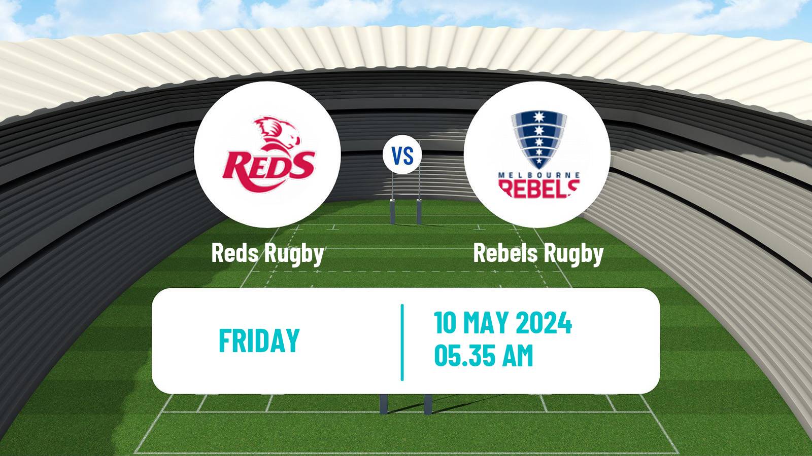 Rugby union Super Rugby Reds - Rebels