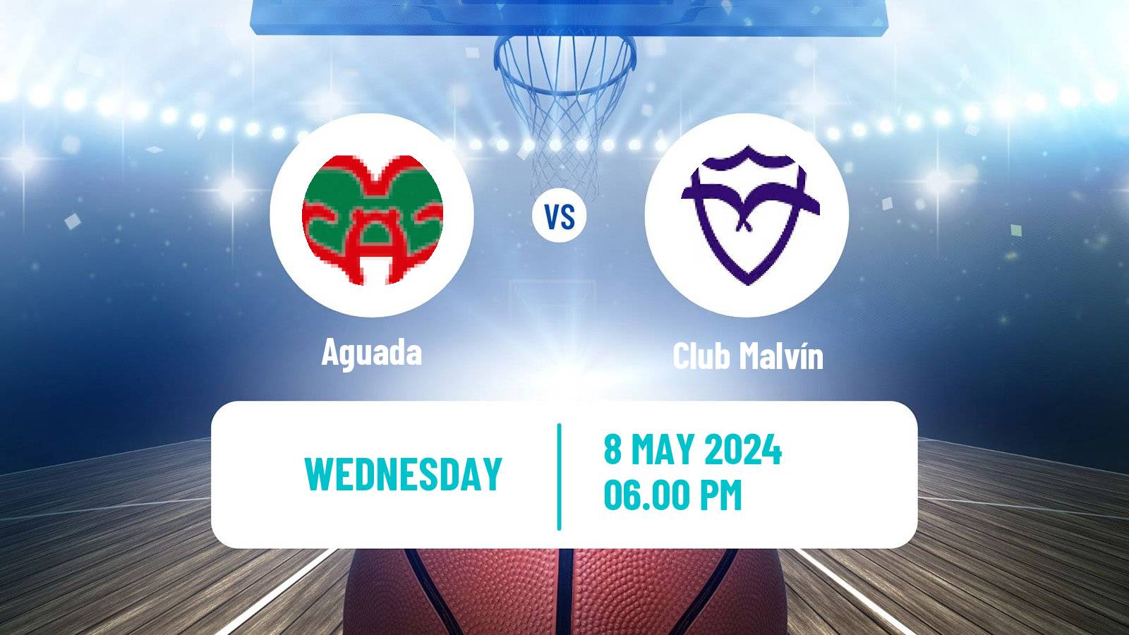 Basketball Uruguayan Liga Basketball Aguada - Malvín