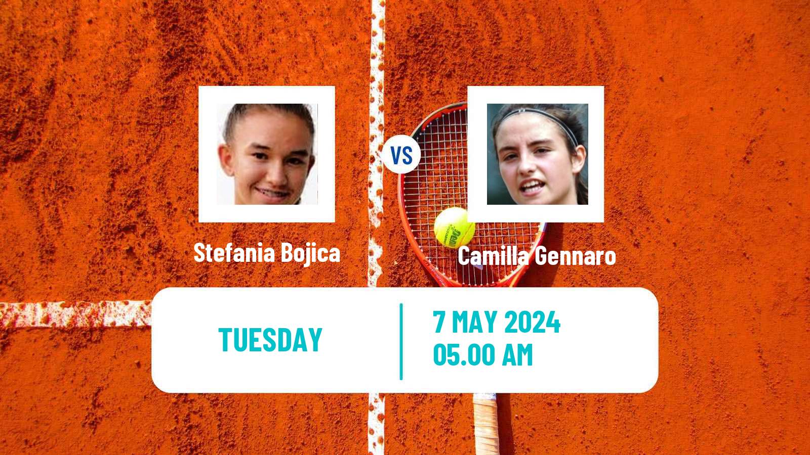 Tennis ITF W15 Bucharest Women Stefania Bojica - Camilla Gennaro