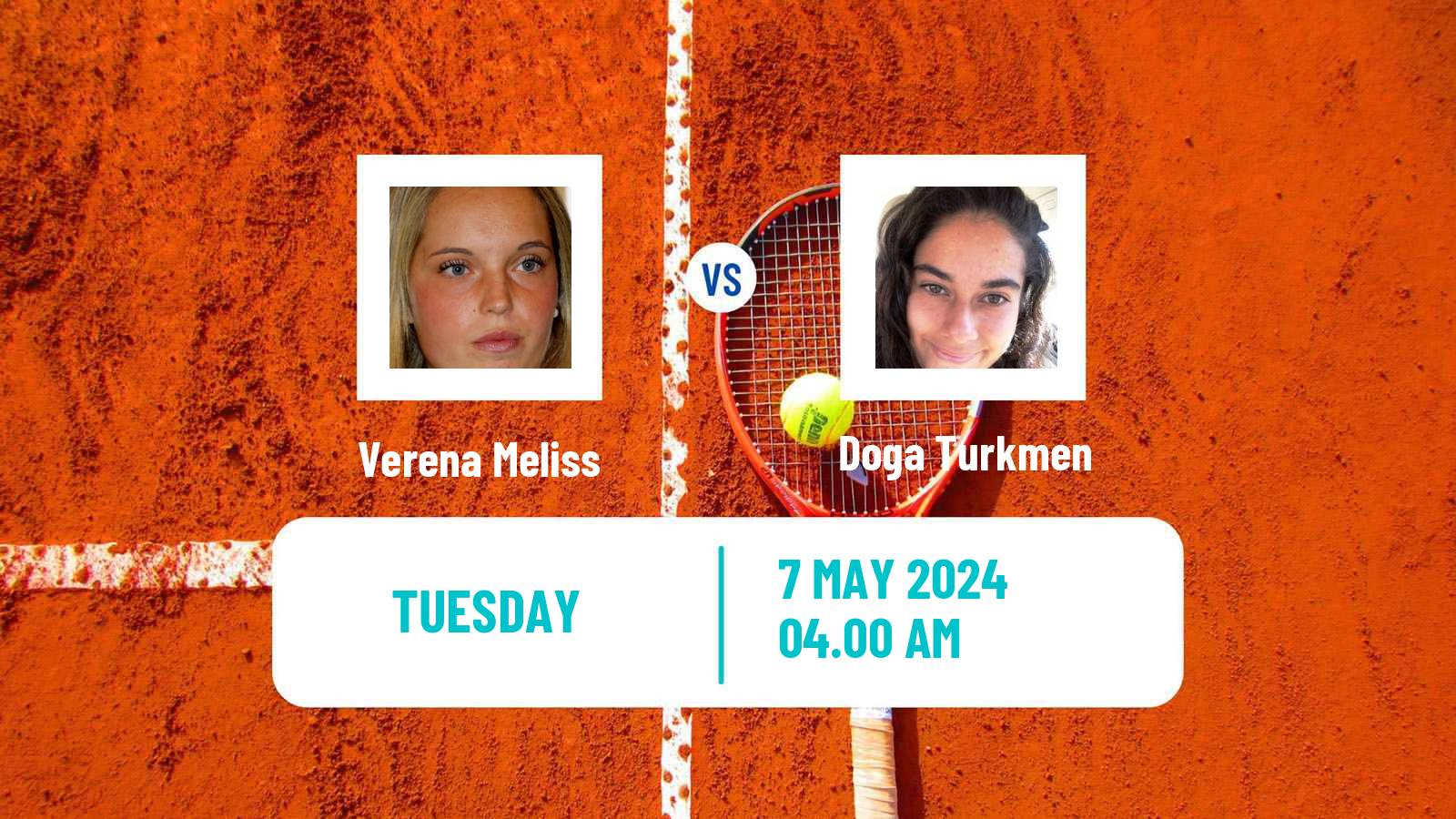 Tennis ITF W15 Antalya 37 Women Verena Meliss - Doga Turkmen
