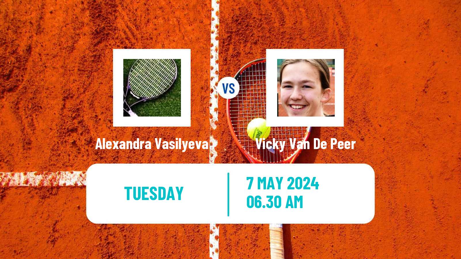 Tennis ITF W15 Kursumlijska Banja 4 Women Alexandra Vasilyeva - Vicky Van De Peer