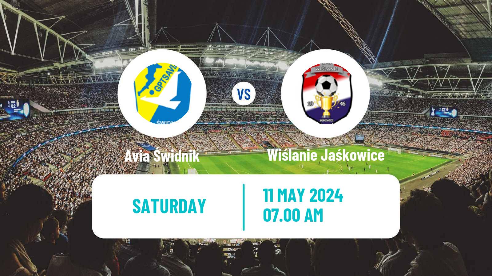 Soccer Polish Division 3 - Group IV Avia Świdnik - Wiślanie Jaśkowice