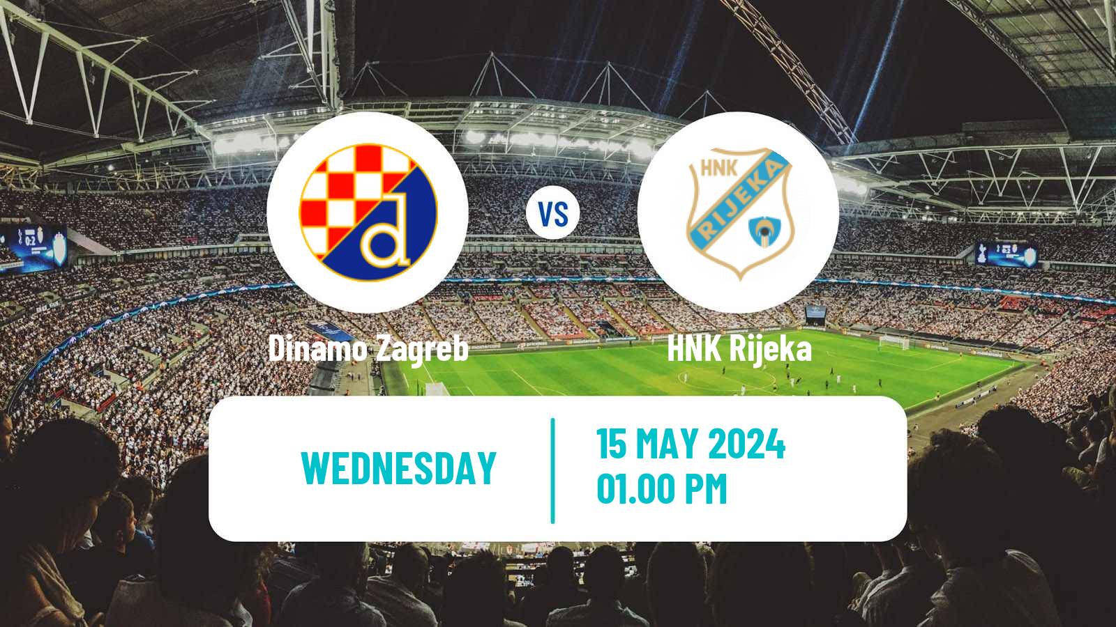 Soccer Croatian Cup Dinamo Zagreb - Rijeka