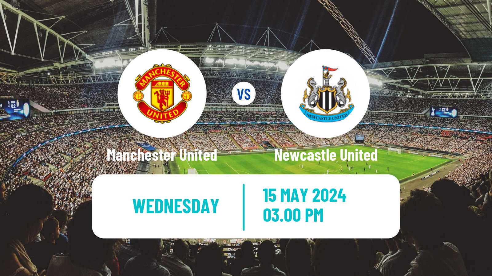 Soccer English Premier League Manchester United - Newcastle United