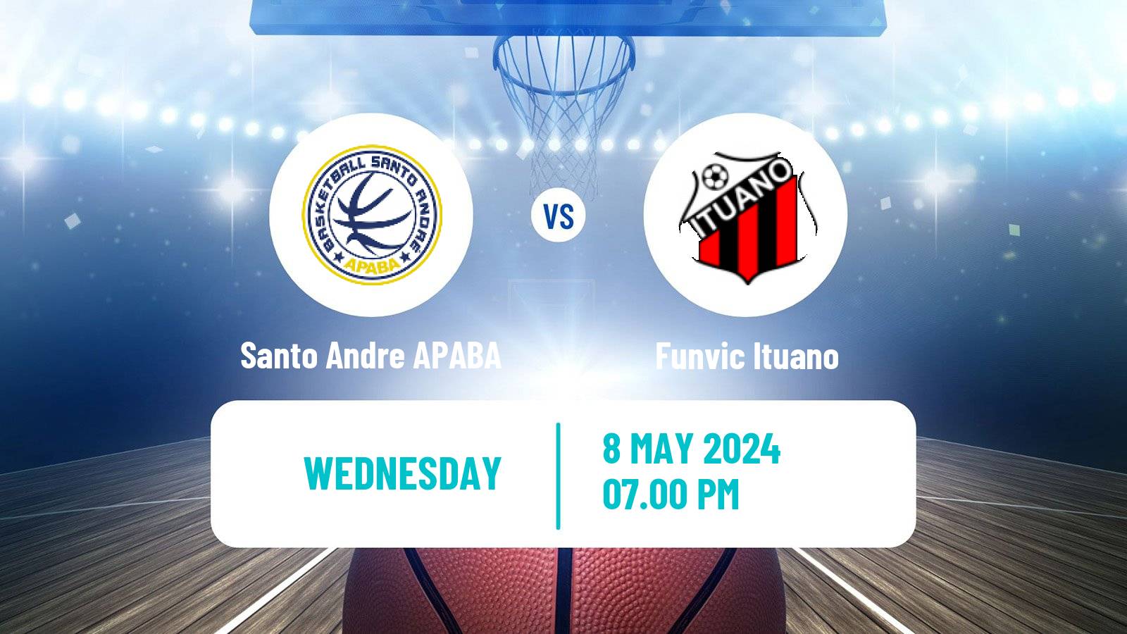 Basketball Brazilian LBF Women Santo Andre APABA - Funvic Ituano