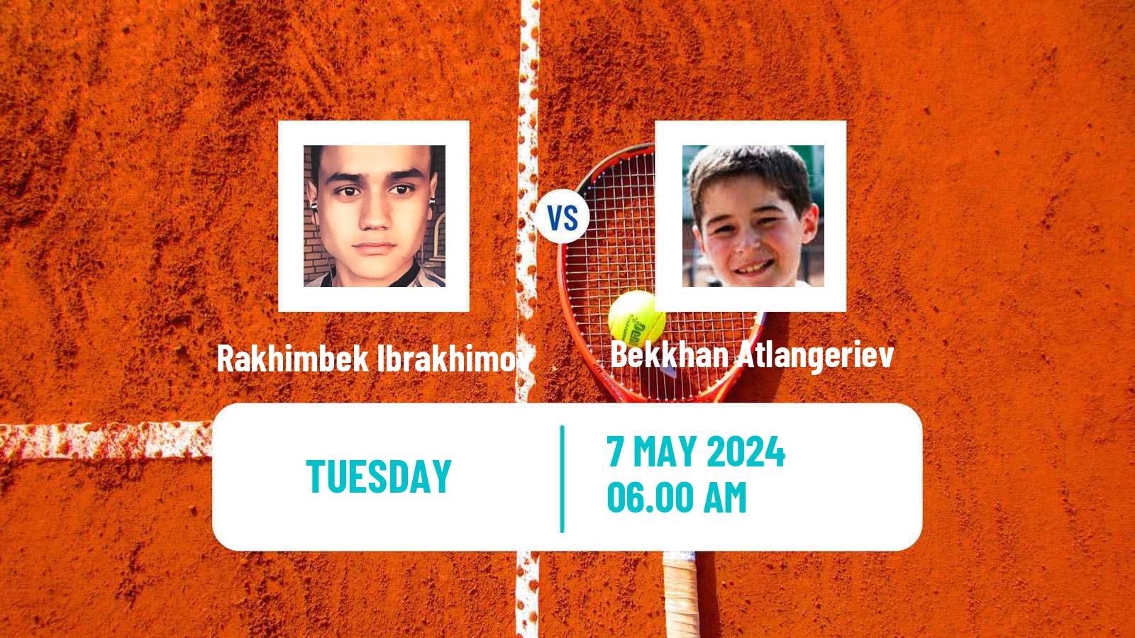 Tennis ITF M15 Tbilisi Men Rakhimbek Ibrakhimov - Bekkhan Atlangeriev