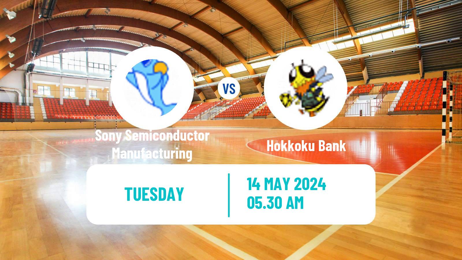 Handball Japan JHL Handball Women Sony Semiconductor Manufacturing - Hokkoku Bank