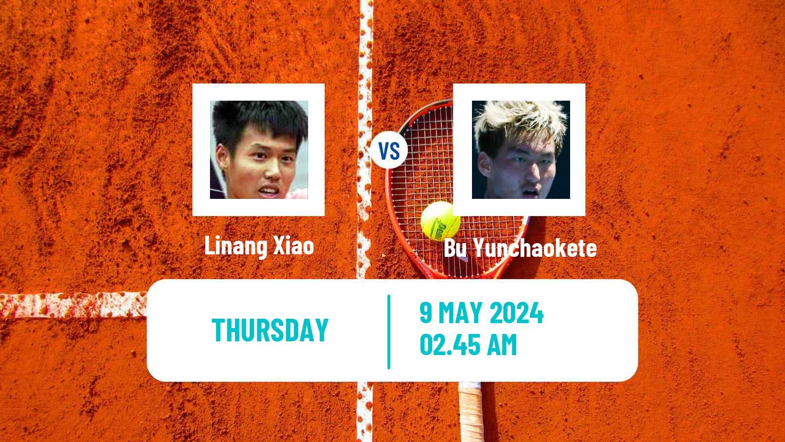 Tennis Wuxi Challenger Men Linang Xiao - Bu Yunchaokete