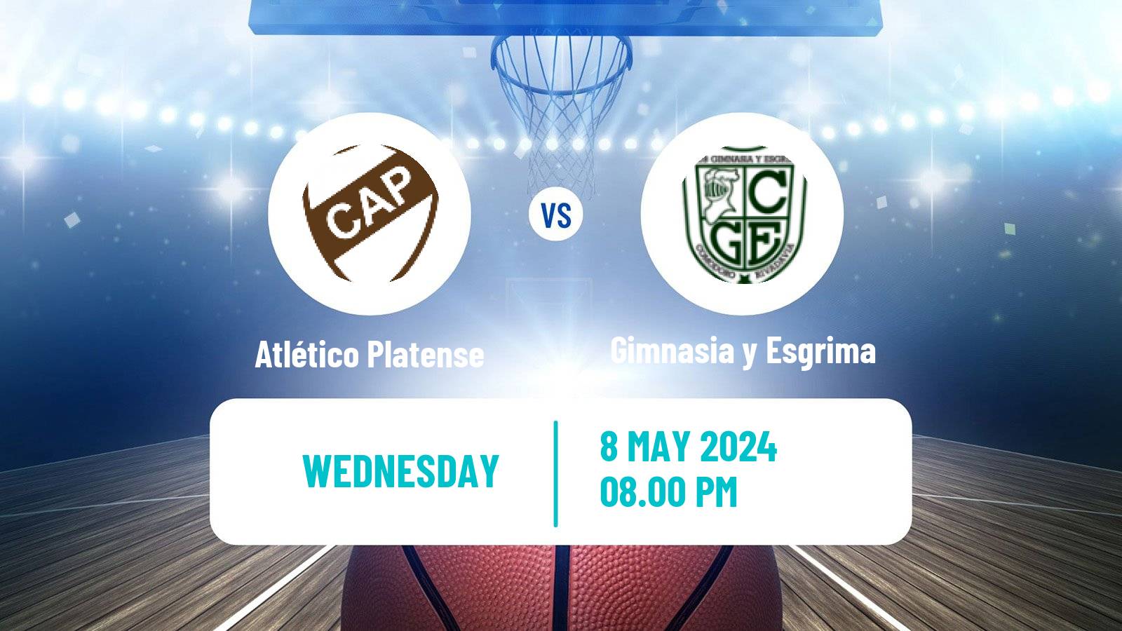 Basketball Argentinian LNB Atlético Platense - Gimnasia y Esgrima