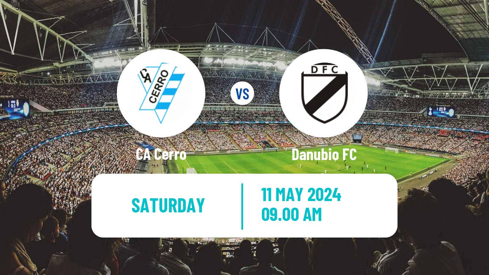 Soccer Uruguayan Primera Division Cerro - Danubio