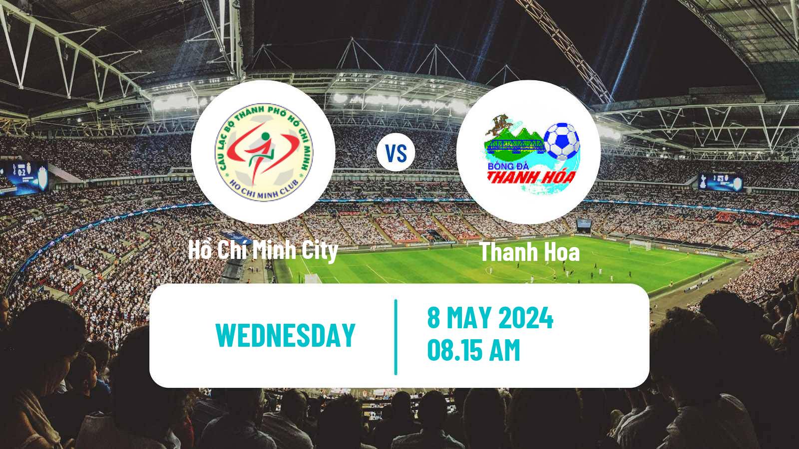 Soccer Vietnamese V League 1 Hồ Chí Minh City - Thanh Hoa