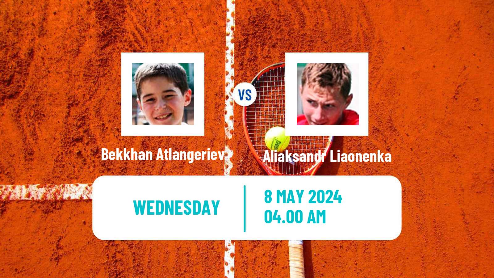 Tennis ITF M15 Tbilisi Men Bekkhan Atlangeriev - Aliaksandr Liaonenka