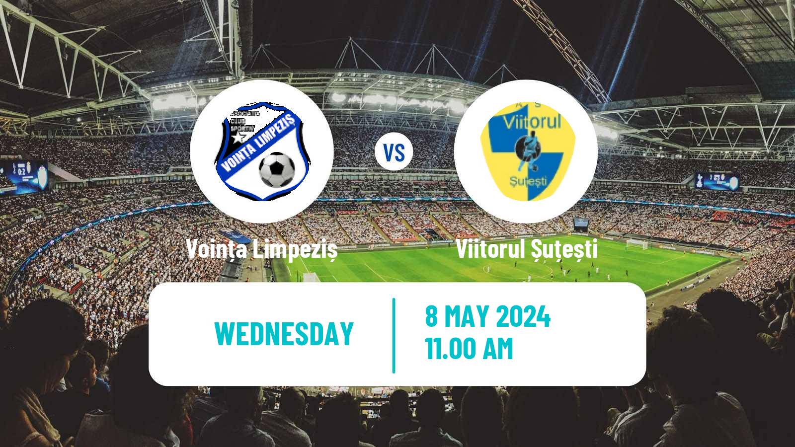 Soccer Romanian Liga 3 - Seria 2 Voința Limpeziș - Viitorul Șuțești