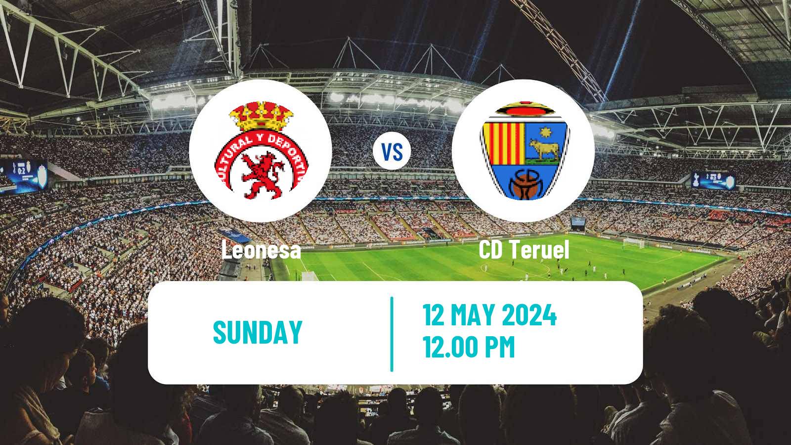 Soccer Spanish Primera RFEF Group 1 Leonesa - Teruel