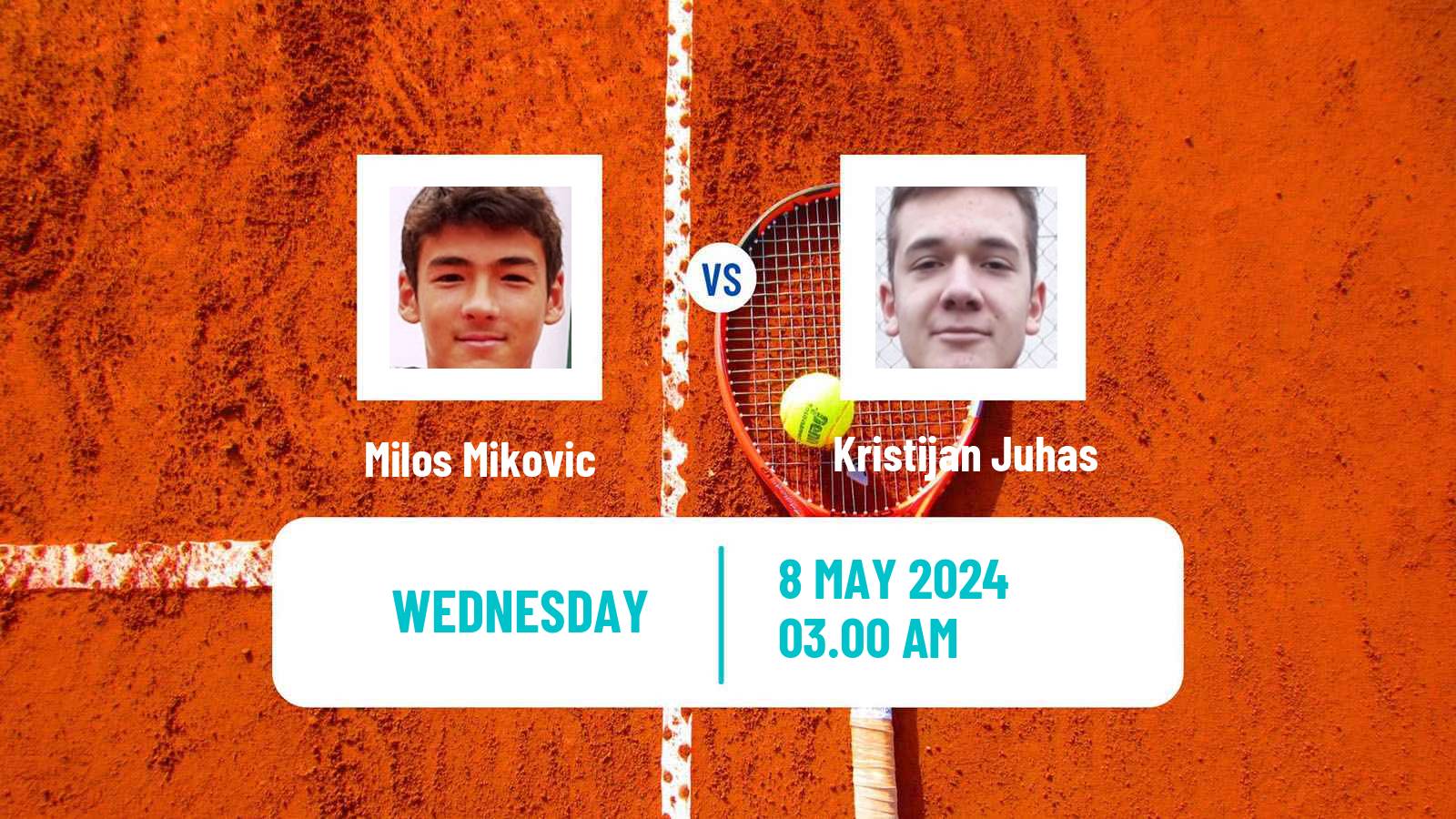 Tennis ITF M25 Kursumlijska Banja Men Milos Mikovic - Kristijan Juhas