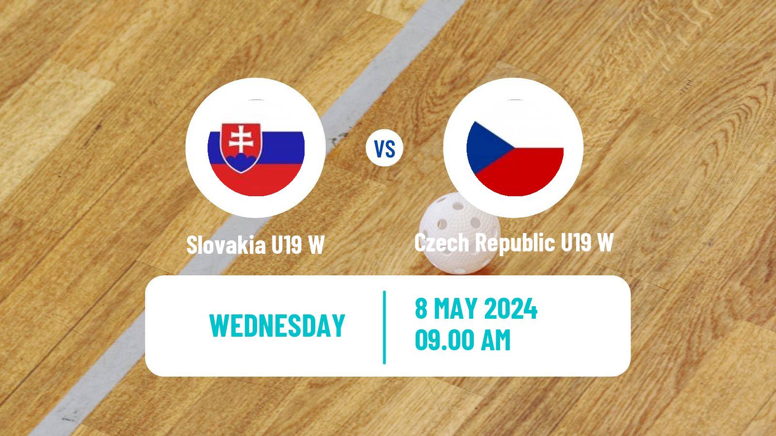 Floorball World Championship Floorball U19 Women Slovakia U19 W - Czech Republic U19 W