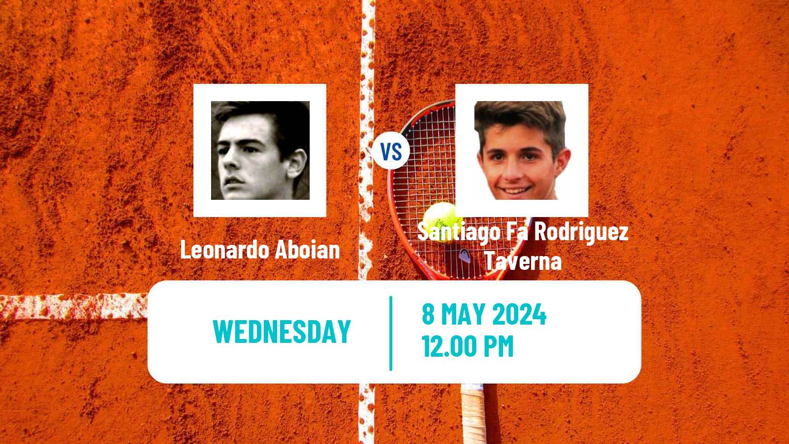 Tennis Santos Challenger Men Leonardo Aboian - Santiago Fa Rodriguez Taverna