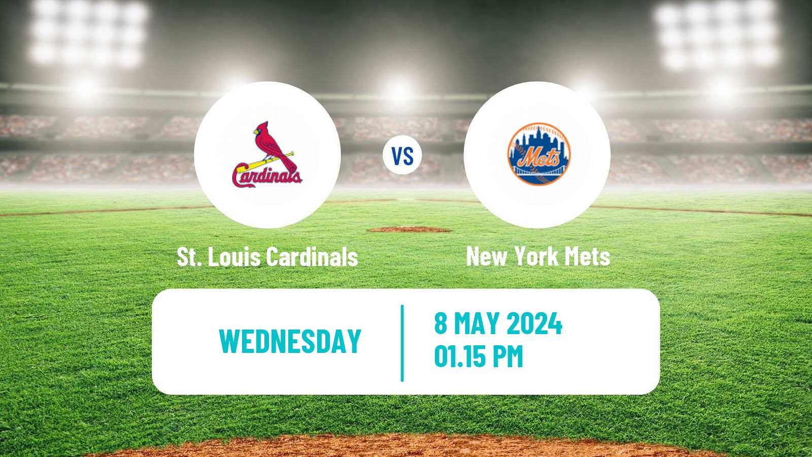 Baseball MLB St. Louis Cardinals - New York Mets
