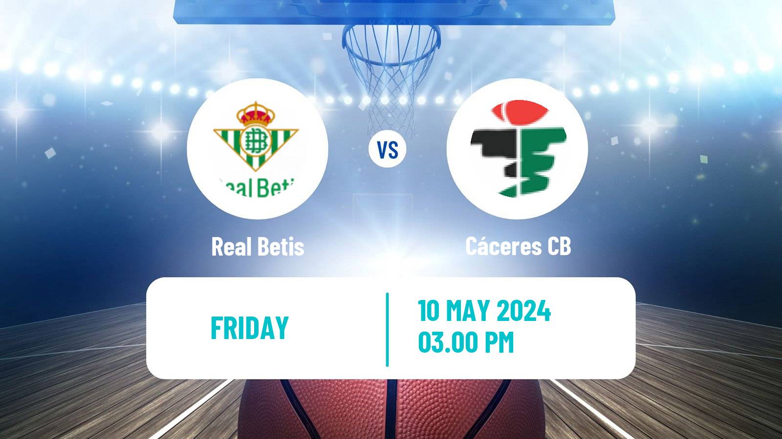 Basketball Spanish LEB Oro Real Betis - Cáceres CB