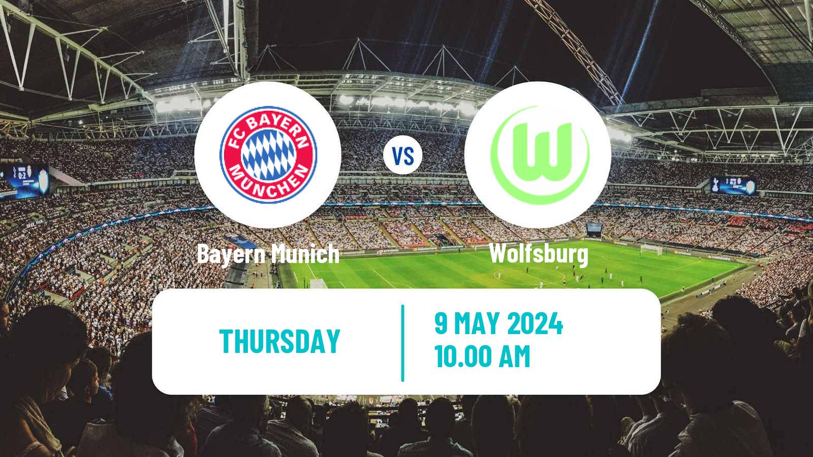 Soccer German DFB Pokal Women Bayern Munich - Wolfsburg