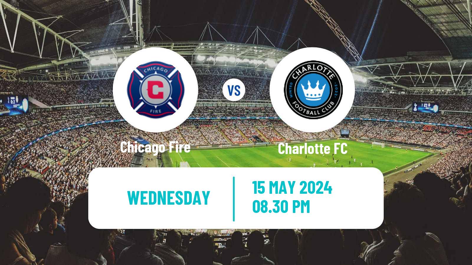 Soccer MLS Chicago Fire - Charlotte