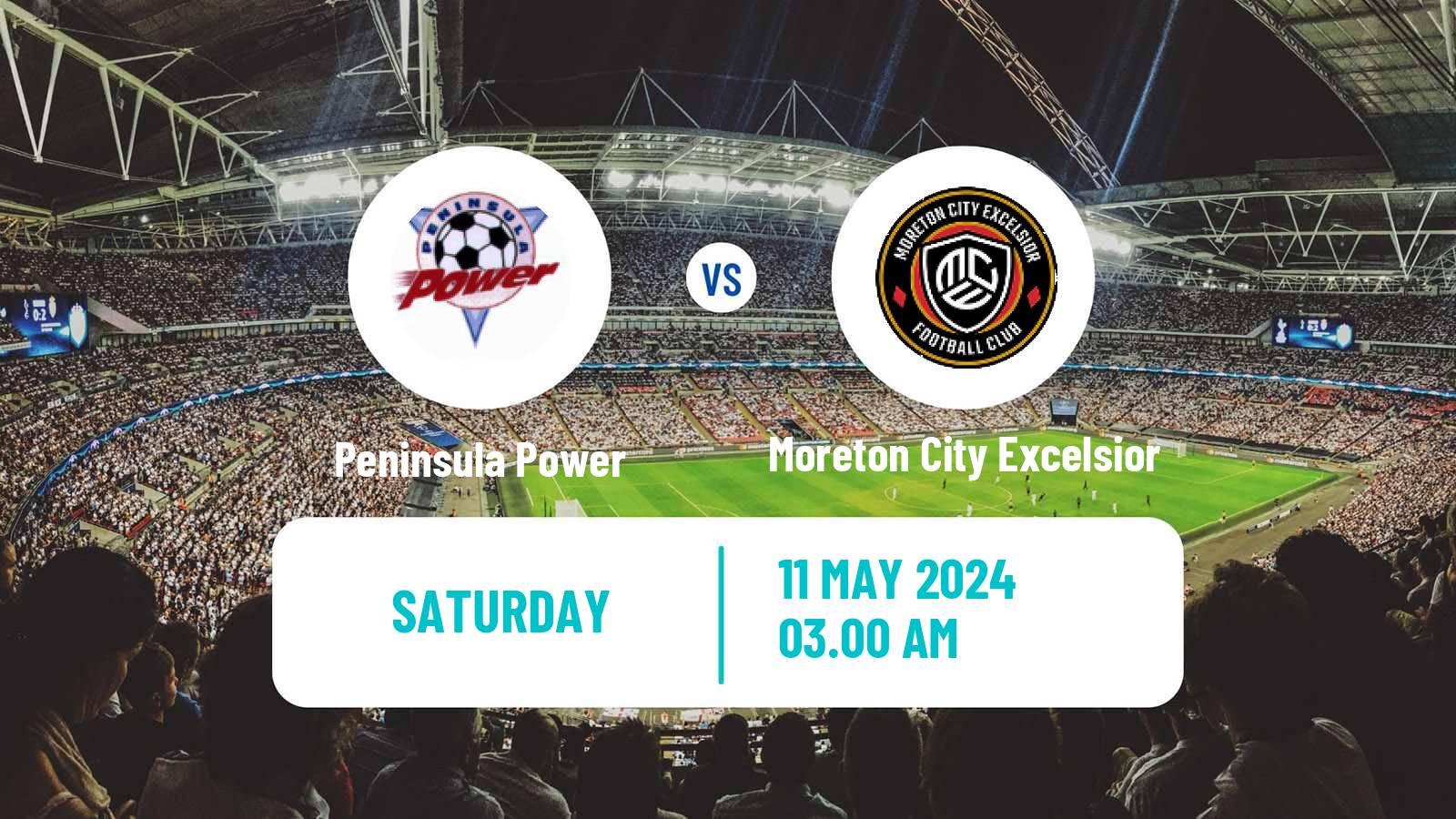 Soccer Australian NPL Queensland Peninsula Power - Moreton City Excelsior