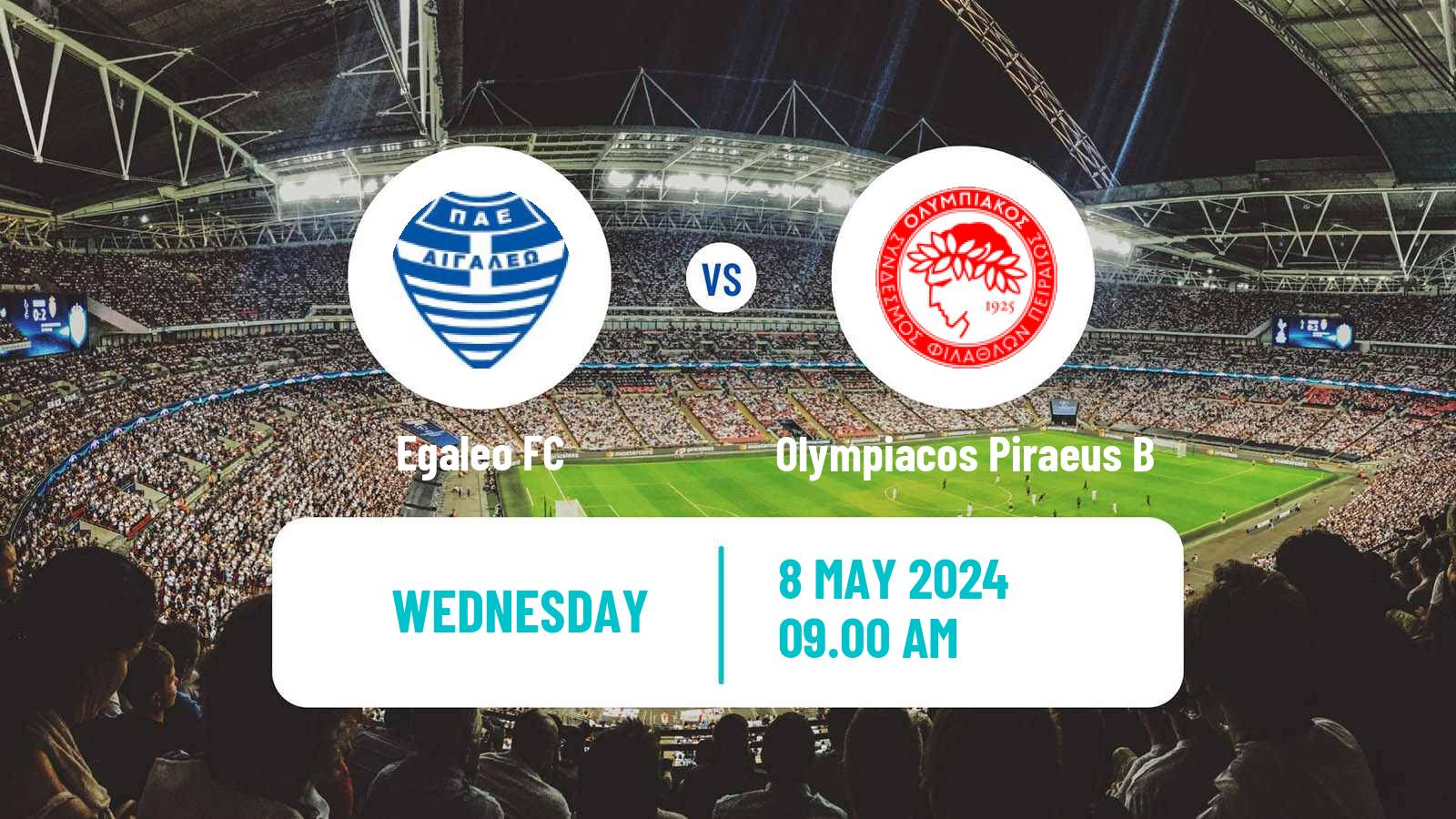 Soccer Greek Super League 2 Egaleo - Olympiacos Piraeus B