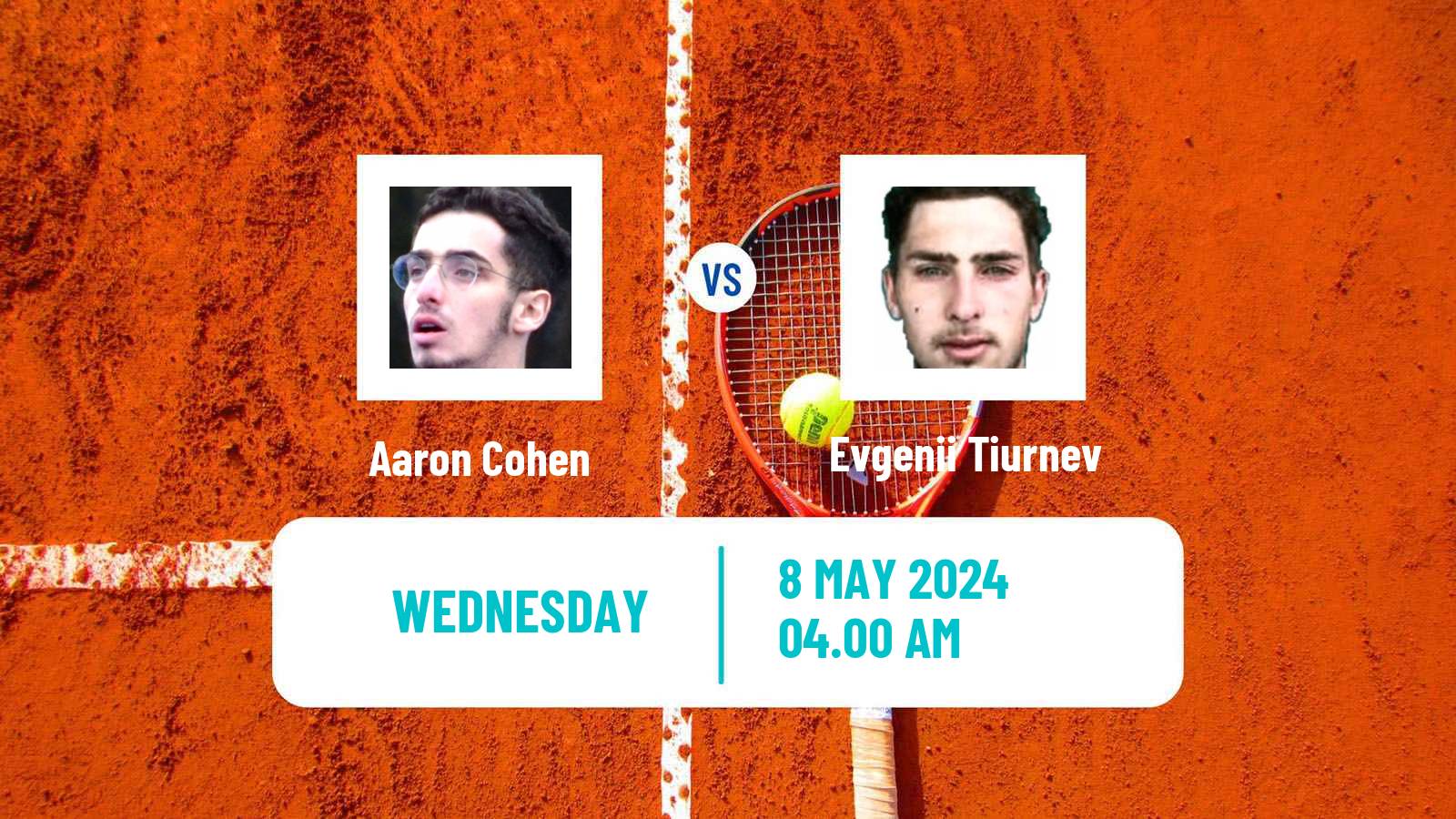 Tennis ITF M15 Tbilisi Men Aaron Cohen - Evgenii Tiurnev
