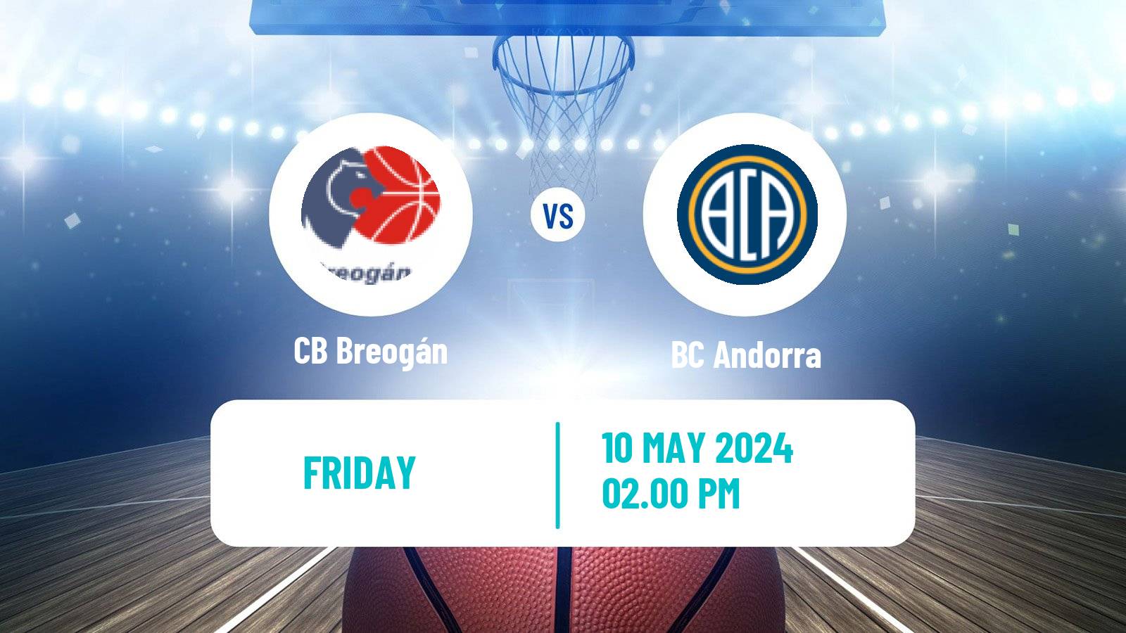 Basketball Spanish ACB League CB Breogán - BC Andorra