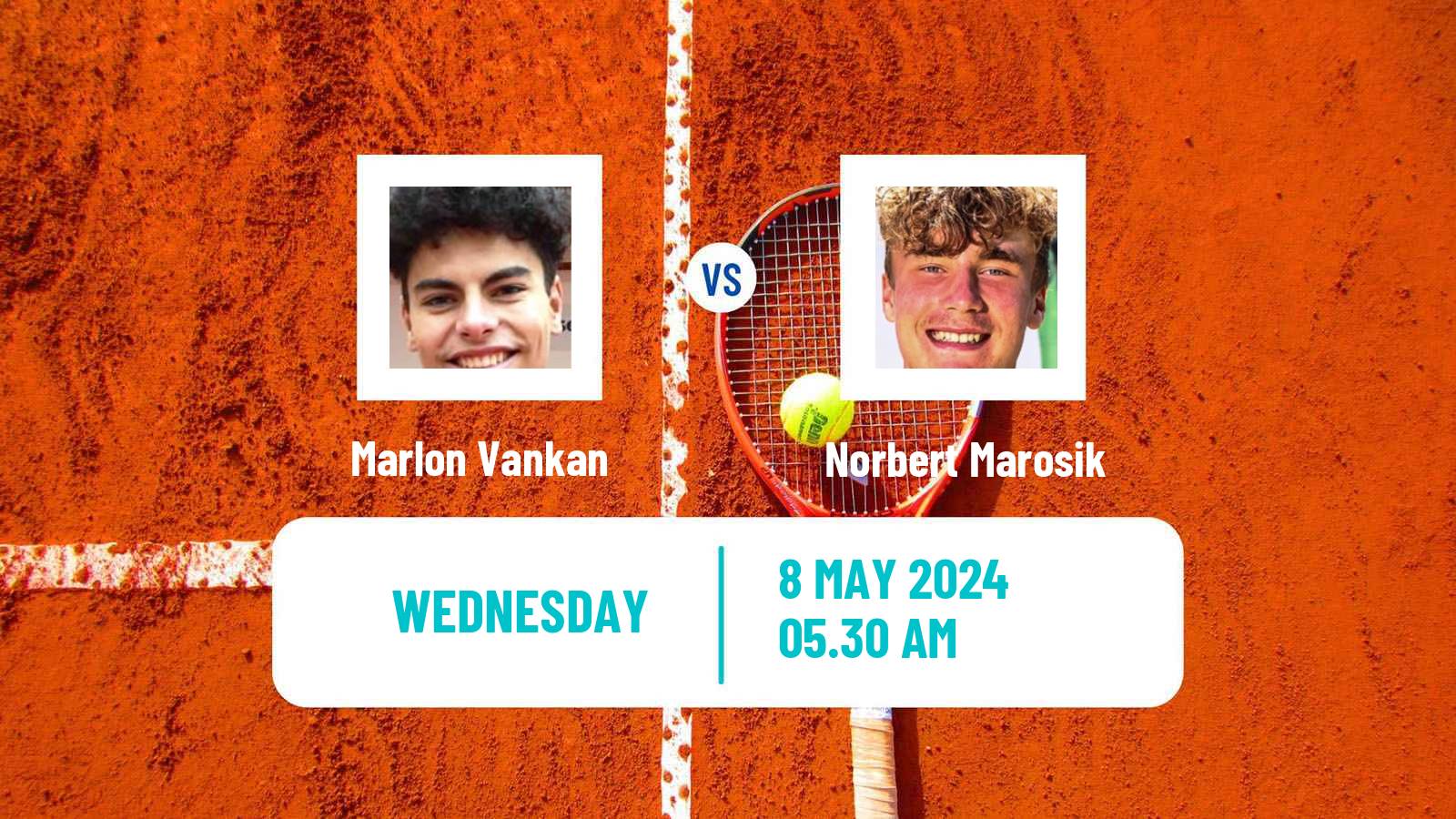 Tennis ITF M15 Antalya 14 Men Marlon Vankan - Norbert Marosik