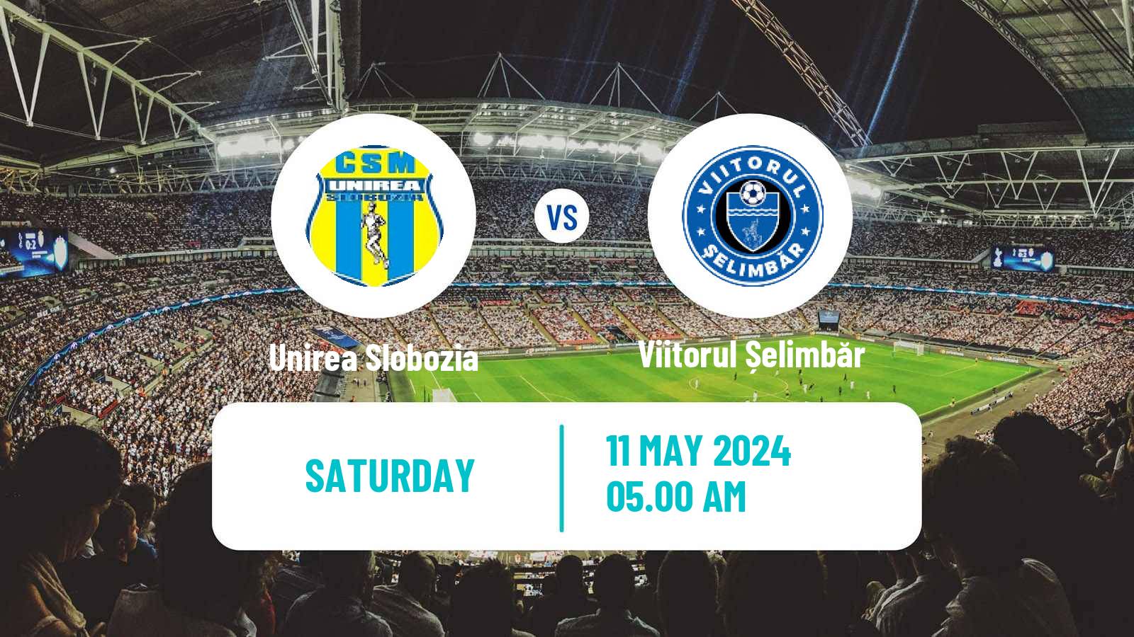 Soccer Romanian Division 2 Unirea Slobozia - Viitorul Șelimbăr