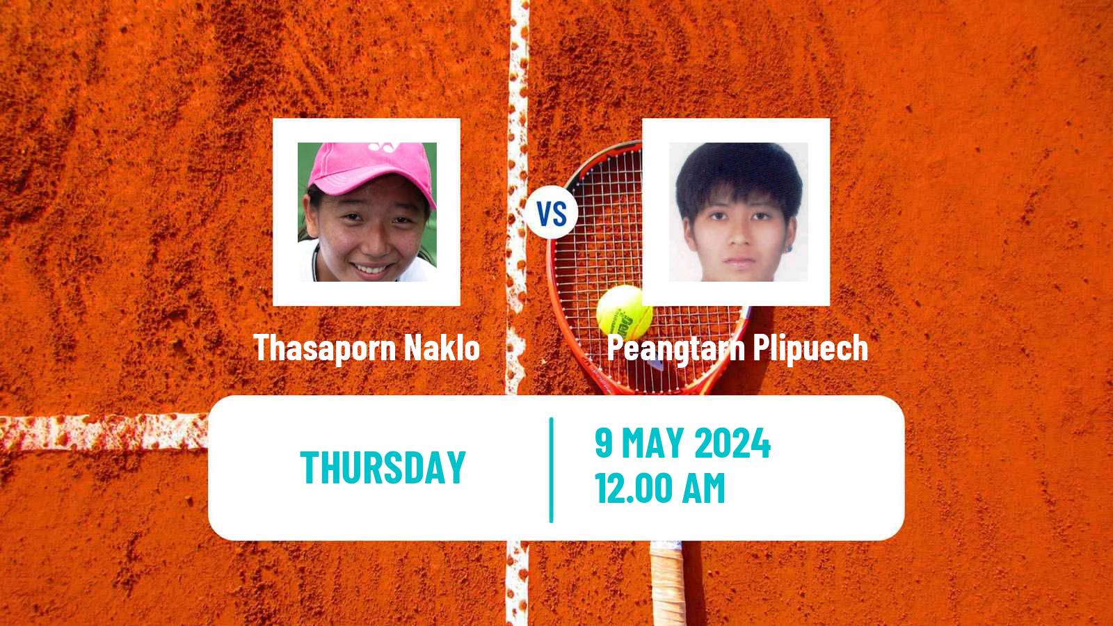 Tennis ITF W75 Luan Women Thasaporn Naklo - Peangtarn Plipuech