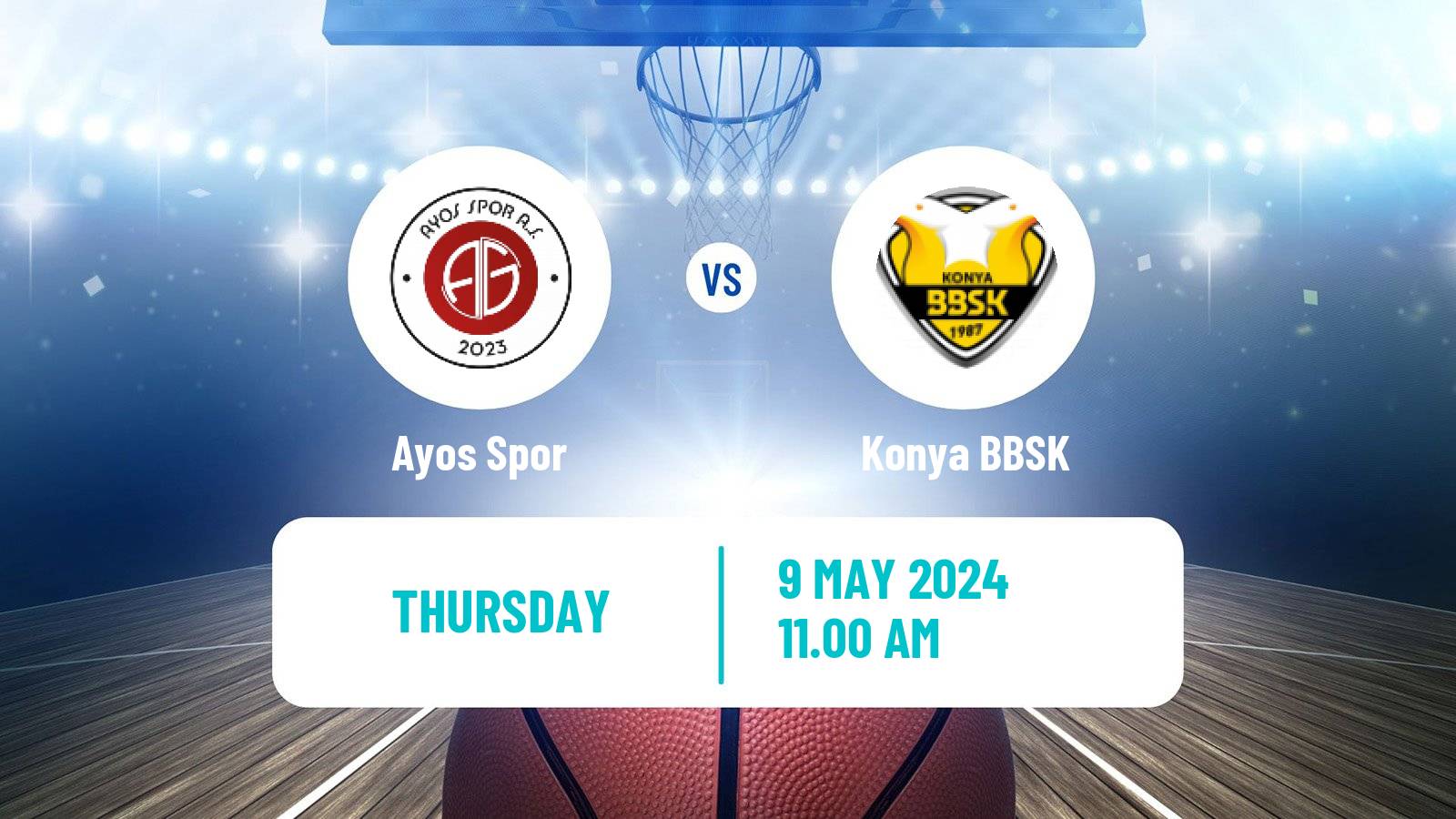 Basketball Turkish TB2L Ayos Spor - Konya BBSK