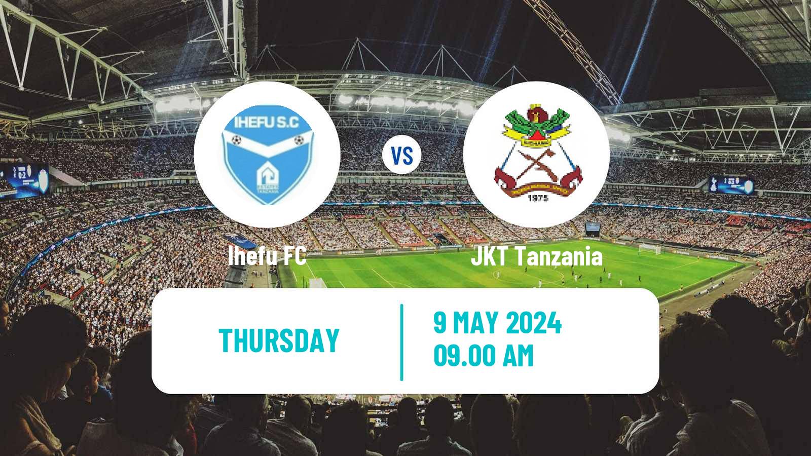 Soccer Tanzanian Premier League Ihefu - JKT Tanzania