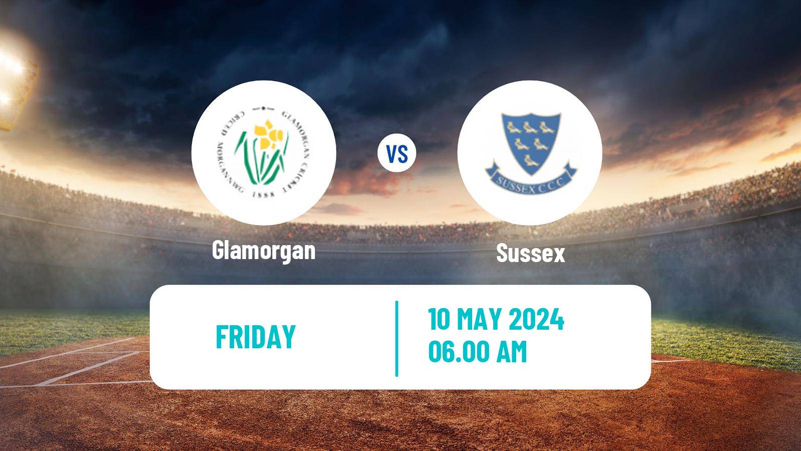 Cricket County Championship Two Cricket Glamorgan - Sussex