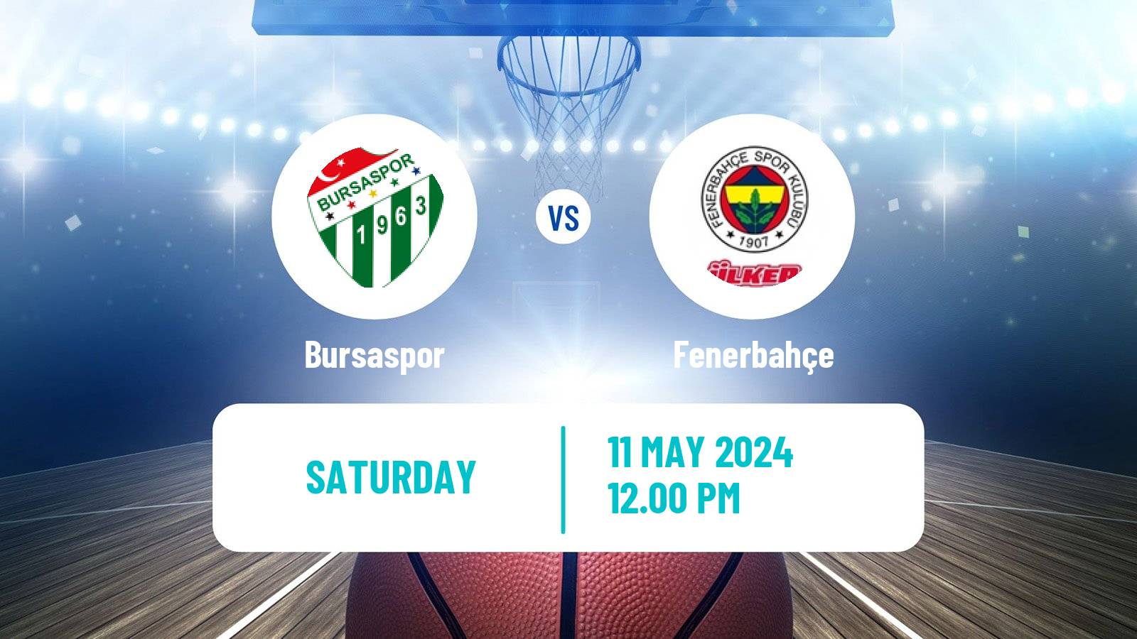 Basketball Turkish Basketball Super Ligi Bursaspor - Fenerbahçe