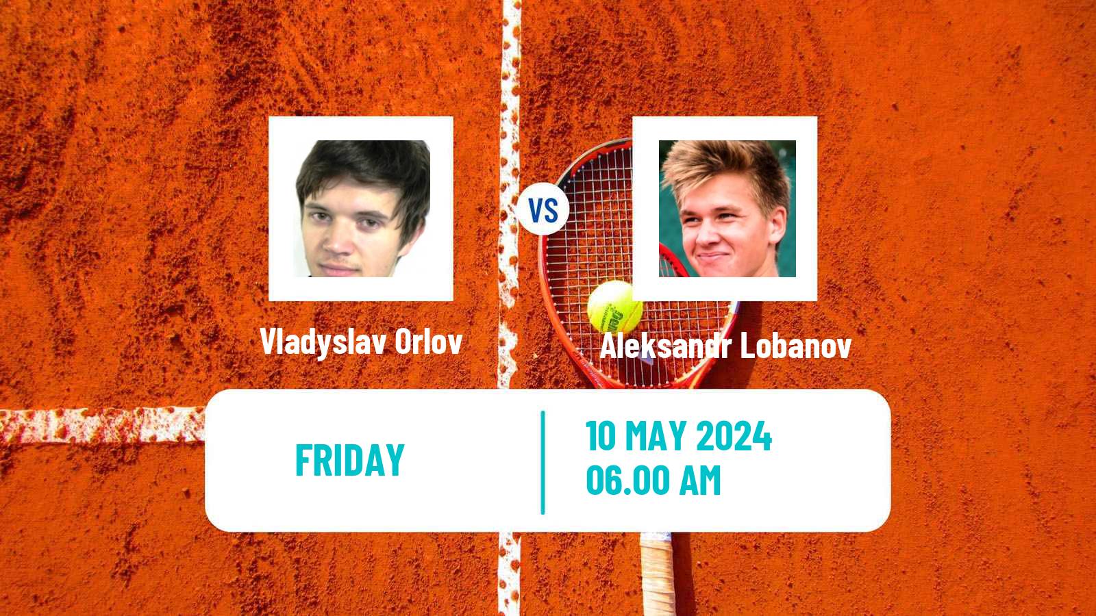 Tennis ITF M15 Monastir 19 Men Vladyslav Orlov - Aleksandr Lobanov