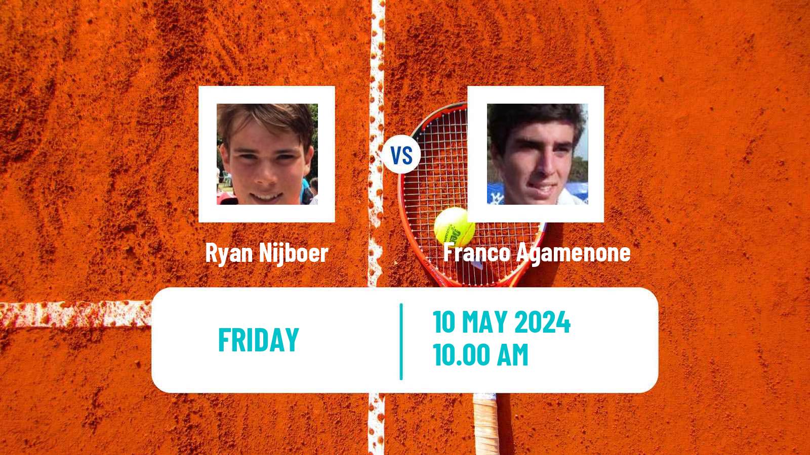 Tennis Francavilla Challenger Men Ryan Nijboer - Franco Agamenone